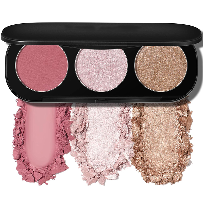 3-in-1 Blush & Highlighter OEM Manufacturing Factory