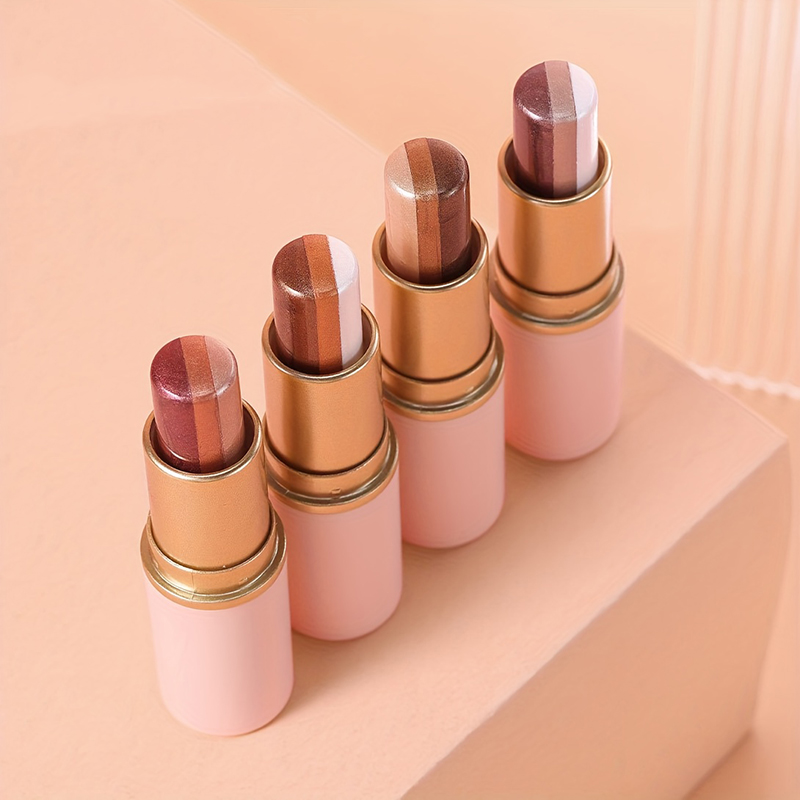 Three-color eyeshadow stick manufacturing factory