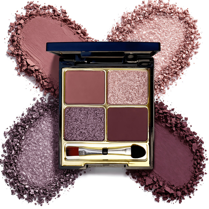 Private Label 4 Color Shimmer Eyeshadow Palette