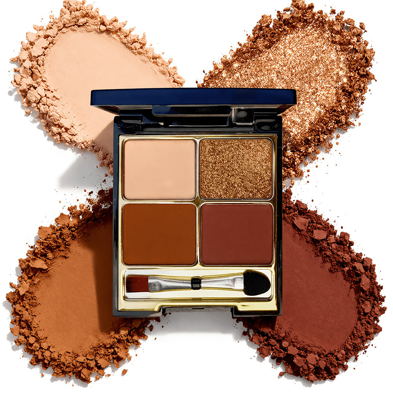 Private Label 4 Color Shimmer Eyeshadow Palette